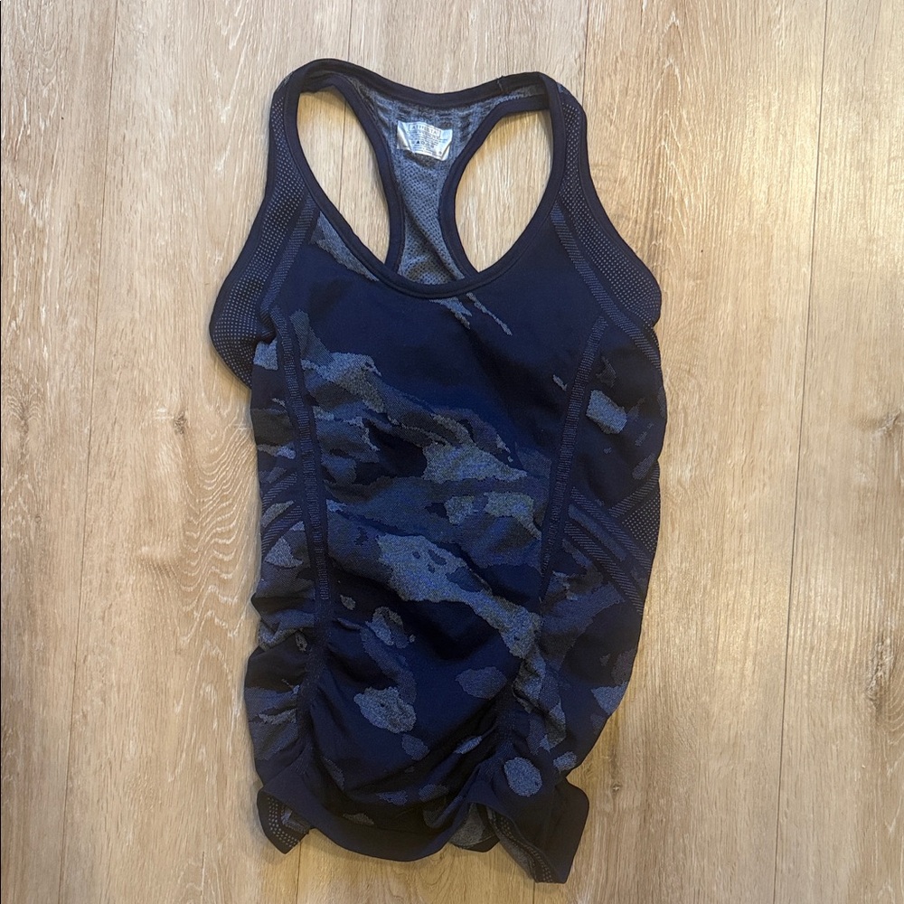 Athleta  Navy Camouflage Tank Top